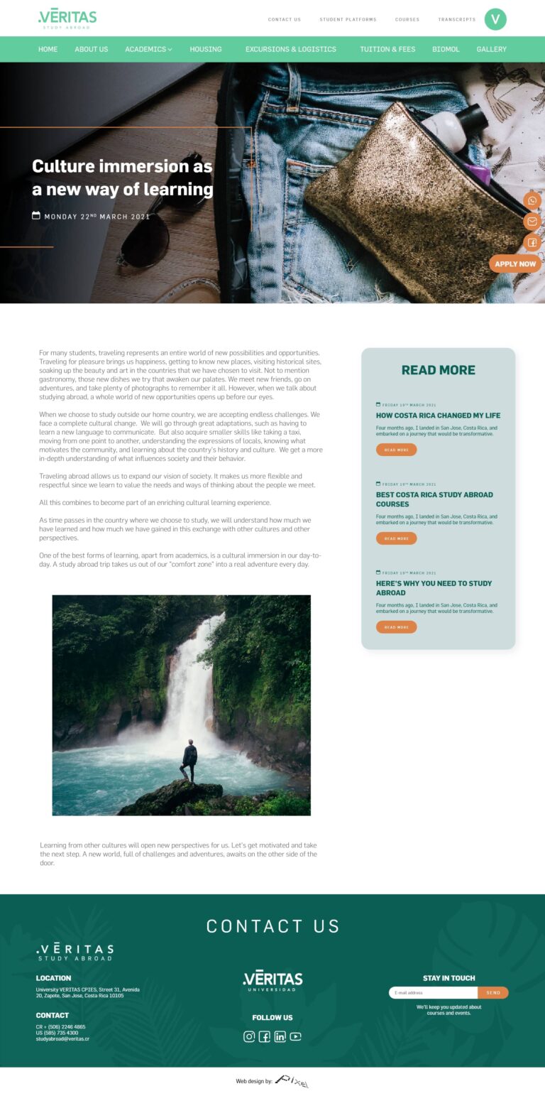 VERITAS BLOG INTERNA