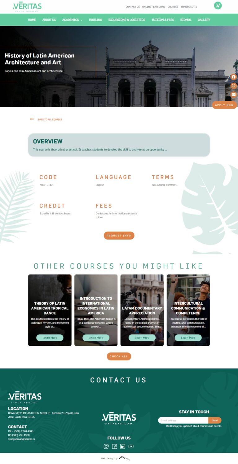 VERITAS CURSOS INTERNAS